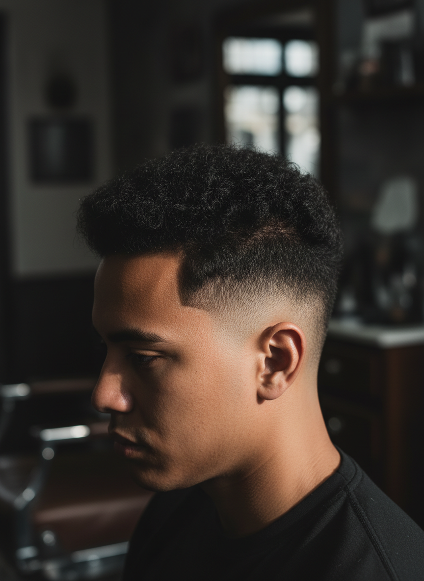 Fade haircut